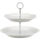 Grey Cake Stands Lenox 844453 FRENCH PERLE WH DW Cake Stand