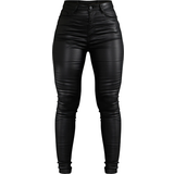 PrettyLittleThing 5 Pocket Coated Skinny Jeans - Black