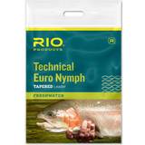 RIO Technical Euro Nymph Tapered Leader Black/White