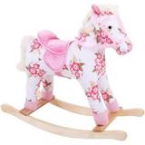 Animals Classic Toys Bigjigs Floral Rocking Horse