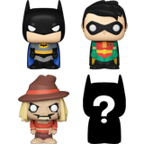 Batman Figurines Batman Funko Bitty Pop! Dc Super Heroes: Robin & Scarecrow 4-Pack
