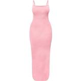 PrettyLittleThing Shape Jersey Strappy Maxi Dress - Rose