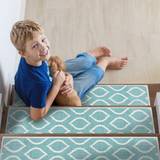 Stair Carpets on sale SussexHome Drop 9" X Stair Turquoise