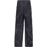 Denim jackets - Polyurethane Trespass Kid's Waterproof Trousers Qikpac - Black
