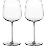 Iittala Senta Red Wine Glass, White Wine Glass 38cl 2pcs