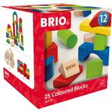 BRIO Wooden Blocks BRIO 25 Coloured Blocks 30114