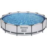 Bestway steel pro max round pool Bestway Steel Pro Max Pool Set with Filter Pump Ø3.66x0.76m