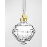 Waterford Winter Wonders Rose Bauble Clear Christmas Tree Ornament