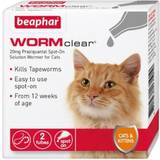 Beaphar worm clear cat worming tablets roundworms tapeworms 2