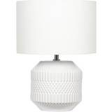 Table Lamps Pacific Lifestyle Olivia's Merida Small Geo Textured Table Lamp
