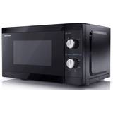 Countertop - Downwards Microwave Ovens Sharp YC-MS01U-B Black