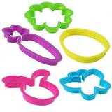 Pack Of Five Safe Shaped Cookie Cutter