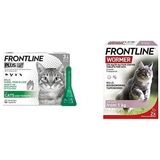 Frontline Cats Pets Frontline Plus Flea & Wormer for Cats