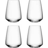 Orrefors Pulse Drinking Glass 35cl 4pcs
