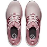 Pink - Women Golf Shoes FootJoy Ladies HyperFlex Cleated Shoes Pink/Pink/White