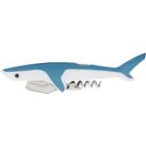 White Corkscrews True Shark Soft Touch Double-Hinged Corkscrew
