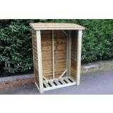 Firewood Shed Heavy Duty Log store 6ft High X 4ft Wide