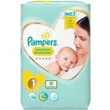 Pampers size 1 Baby Care Pampers premium protection size 1 2-5kg 4-11lb 56 nappies