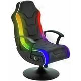RGB LED Lighting Gaming Chairs X Rocker Bolero 2.1 Audio Neo Motion LED Junior Gaming Chair - Black