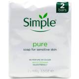 Simple Bath & Shower Products Simple Pure Soap 100g 2 Pack