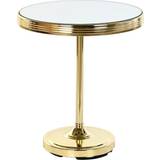 Dkd Home Decor Side Mirror Golden Small Table