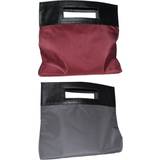 Handbags Elizabeth Arden folding tote bag red/grey black handles