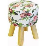 Watsons on the Web FLORAL Rose Patterned Seating Stool