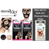 Derma V10 Facial Masks Derma V10 deep cleansing peel off charcoal mask 50ml