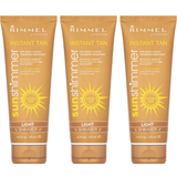 Rimmel Sun Protection & Self Tan Rimmel instant tan makeup, light 125 3 pack