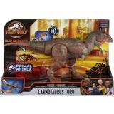 Sound Figurines Mattel Jurassic World Control N Conquer Carnotaurus Toro