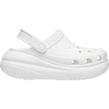 Plastic Outdoor Slippers Crocs Classic Crush - White