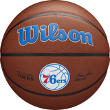 Wilson Basketball Wilson Nba Team Composite Philadelphia 76Ers Basketball, Gold, Unisex, Balls & Gear, WTB3100XBPHI