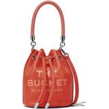 Marc Jacobs The Leather Micro Bucket Bag ELECTRIC ORANGE