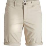 Buttons Trousers Jack & Jones Junior Formal Shorts - Beige