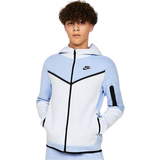 Nike tech fleece hoodie junior Children's Clothing Nike Junior's Tech Fleece Full Zip Hoodie - Cobalt Bliss/Football Grey/Black