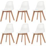 VidaXL Chairs vidaXL Polypropylene Kitchen Chair 82cm 6pcs