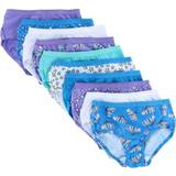 Cotton Knickers Fruit of the Loom Girl's Low Rise Briefs 10-pack - Assorted