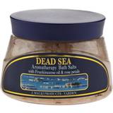 Dead Sea Aromatherapy Bath Salts With Frankincense Oil & Rose Petals 500Ml