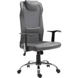 Black Office Chairs Vinsetto Mesh High Back Office Chair 118cm