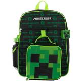 BioWorld Minecraft backpack and lunch box creeper