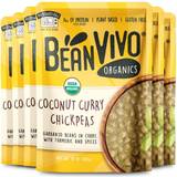 BeanVIVO Organic Coconut Curry Chickpeas Pack of 6