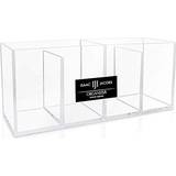 Makeup Storage Jacobs 4-Compartment Clear Organizer- Brush More