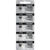 Batteries - LR41 Batteries & Chargers Energizer 392/384 Silver Oxide Battery: Card of 5
