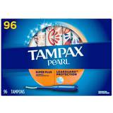 Tampax Toiletries Tampax Pearl Super Plus Tampons Unscented 96-pack