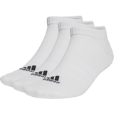 Adidas Underwear on sale adidas Thin and Light Sportswear Low-Cut Socks 3-pack - White/Black