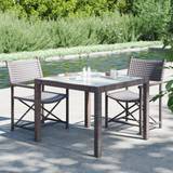 Outdoor Dining Tables Garden & Outdoor Furniture on sale vidaXL Garden Tempered Poly