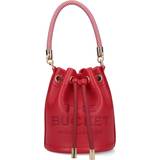Marc Jacobs The Leather Mini Bucket Bag - True Red