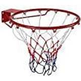 Red Basketball Hoops Midwest Basketball 18" Hoop & Net Set
