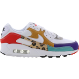 Nike Air Max 90 SE W - White/Light Curry/Habanero Red/White