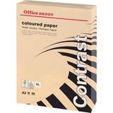Office Depot Copy Paper Office Depot Coloured Paper Salmon A3 80gsm Ream 500